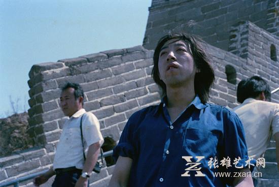 1986年8月，张大力在北京长城